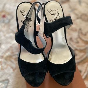 2/$50 Fergie platform sandals